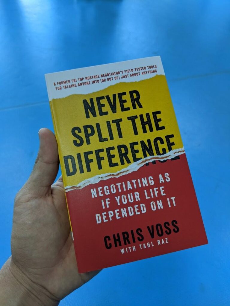 Never Split the Difference PDF : Negotiating As If Your Life Depended On It
